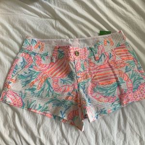 Lilly Pulitzer Walsh Shorts, Size 4, NWT